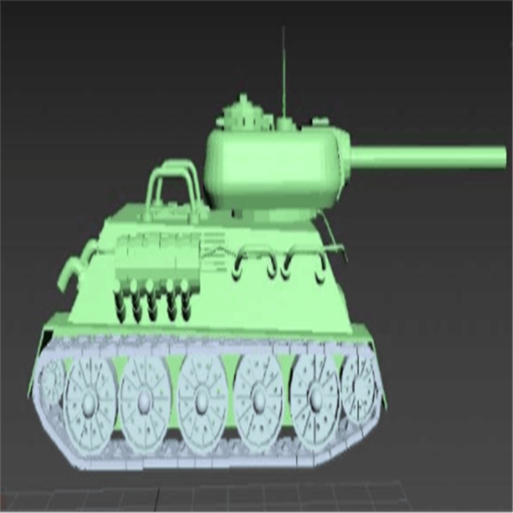 钟山充气军用坦克模型